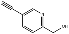 5-Ethynylpyridine-2-methanol Struktur