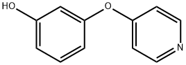 3-(pyridin-4-yloxy)phenol Struktur
