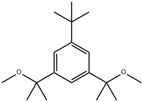 1-tert-butyl-3,5-bis(2-methoxypropan-2-yl)benzene 結(jié)構(gòu)式