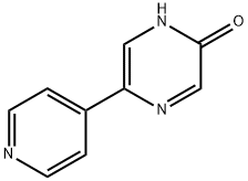 5-(4-Pyridyl)-2-hydroxypyrazine Struktur
