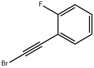 1-(2-Bromoethynyl)-2-fluorobenzene Struktur