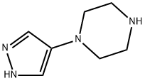 1-(1H-Pyrazol-4-yl)piperazine Struktur