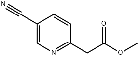 methyl 2-(5-cyanopyridin-2-yl)acetate Struktur