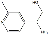 2-AMINO-2-(2-METHYLPYRIDIN-4-YL)ETHAN-1-OL Struktur