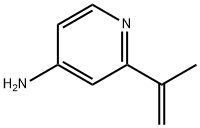 4-Amino-2-(iso-propenyl)pyridine Structure