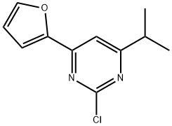2-Chloro-4-(2-furyl)-6-(iso-propyl)pyrimidine|