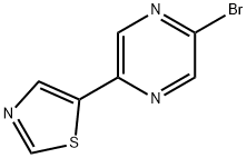 2-Bromo-5-(thiazol-5-yl)pyrazine|