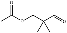 propanal,3-(acetyloxy)-2,2-dimethyl- Struktur