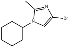 4-Bromo-1-cyclohexyl-2-methylimidazole|4-Bromo-1-cyclohexyl-2-methylimidazole