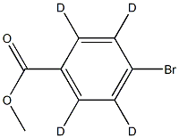 methyl 4-bromobenzoate-2,3,5,6-d4 Structure