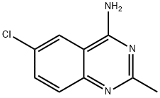 6-chloro-2-methylquinazolin-4-amine Structure