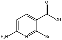 6-amino-2-bromonicotinic acid Struktur
