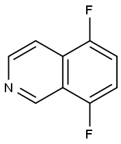 5,8-difluoroisoquinoline Struktur