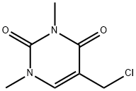 5-(chloromethyl)-1,3-dimethyluracil Struktur