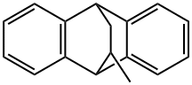 9,10-Dihydro-11-methyl-9,10-ethanoanthracene Struktur
