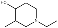 4-Piperidinol, 1-ethyl-3-methyl- Struktur