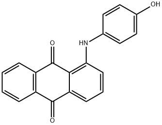 1-(4-Hydroxyanilino)anthracene-9,10-dione Struktur