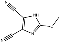 2-methoxy-1H-Imidazole-4,5-dicarbonitrile Struktur