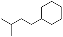 Isopentylcyclohexane. Struktur