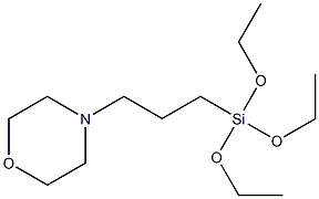 Morpholine, 4-[3-(triethoxysilyl)propyl]- Struktur