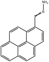 (E)-[(pyren-1-yl)methylidene]hydrazine Struktur