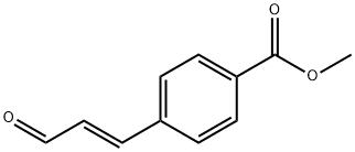 Methyl 4-(3-oxo-propenyl)-benzoate Struktur