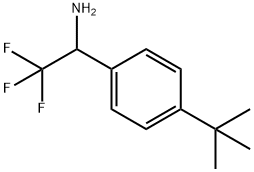 1-(4-tert-butylphenyl)-2,2,2-trifluoroethan-1-amine Struktur