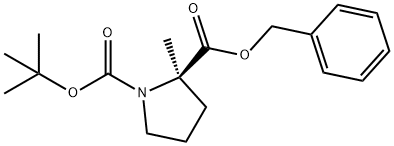 2-benzyl 1-(tert-butyl) (R)-2-methylpyrrolidine-1,2-dicarboxylate