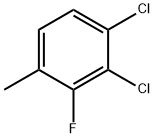 3,4-Dichloro-2-fluorotoluene Struktur