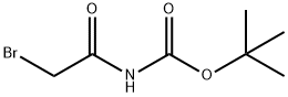 tert-butyl N-(2-bromoacetyl)carbamate Struktur