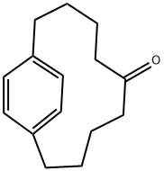bicyclo[9.2.2]pentadeca-1(13),11,14-trien-6-one Struktur