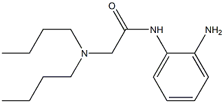 N-(2-aminophenyl)-2-(dibutylamino)acetamide Struktur