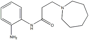 N-(2-aminophenyl)-3-azepan-1-ylpropanamide Struktur