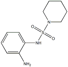 N-(2-aminophenyl)piperidine-1-sulfonamide Struktur
