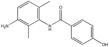 N-(3-amino-2,6-dimethylphenyl)-4-hydroxybenzamide Struktur