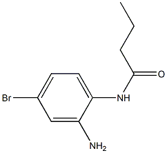 N-(2-amino-4-bromophenyl)butanamide Struktur