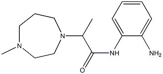 N-(2-aminophenyl)-2-(4-methyl-1,4-diazepan-1-yl)propanamide Struktur
