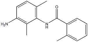 N-(3-amino-2,6-dimethylphenyl)-2-methylbenzamide Struktur