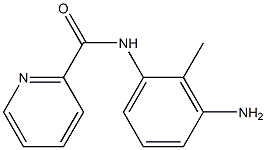 N-(3-amino-2-methylphenyl)pyridine-2-carboxamide Struktur