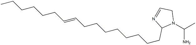 1-(1-Aminoethyl)-2-(9-hexadecenyl)-3-imidazoline Structure