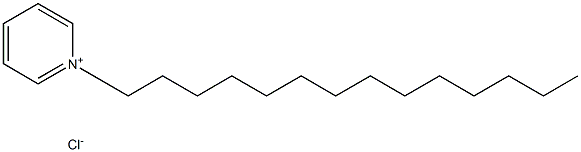 Tetradecylpyridinium chloride Struktur
