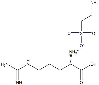 Taurine, arginine salt