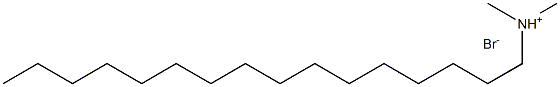 Cetyldimethylammonium bromide Struktur