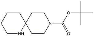 tert-Butyl 1,9-diazaspiro[5.5]undecane-9-carboxylate Struktur
