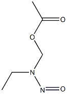 ACETICACID,ETHYLNITROSAMINOMETHYLESTER Struktur