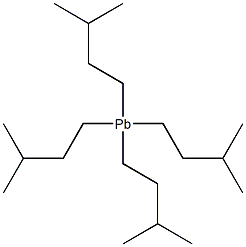 tetraisoamyllead Struktur