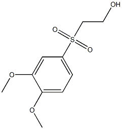 3,4-DIMETHOXYPHENYLSULFONYLETHANOL 98% Struktur