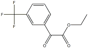 ETHYL 2-(3-(TRIFLUOROMETHYL)PHENYL)GLYOXYLATE Struktur