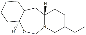 (4As,11As)-9-Ethyldodecahydropyrido[1,2-C][1,3]Benzoxazepine Struktur
