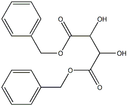 dibenzyl 2,3-dihydroxysuccinate Struktur
